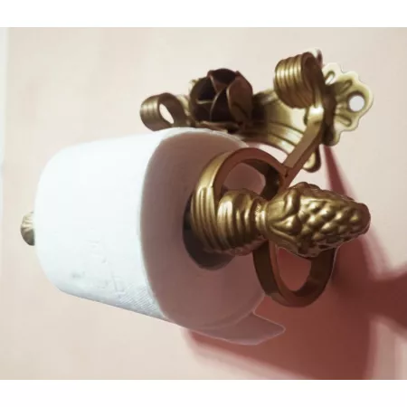 Kuty wieszak na papier toaletowy – ręcznie wykonany z polskiej stali